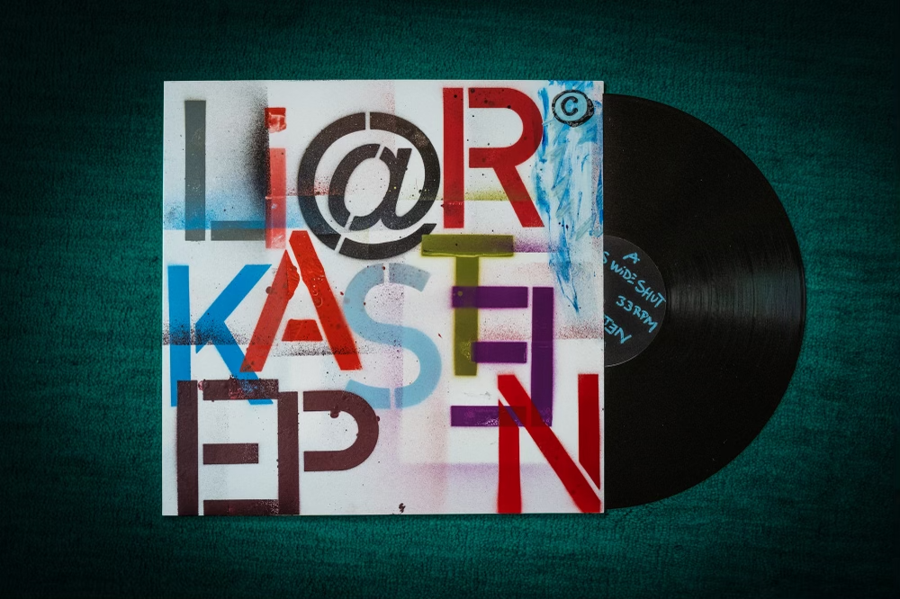 CUSTOMIZED COVER ARTWORK LIARKASTEN EP LIMITED EDITION